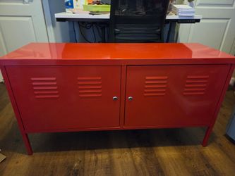 Ikea Metal Cabinet (Red)