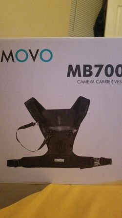 Movo Photo MB700 Universal Single Camera Carrying Vest Holster System