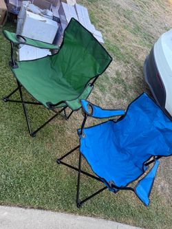 2 X Folding Camping Chair