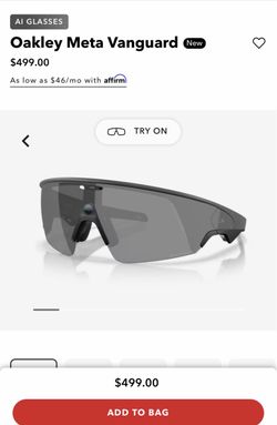 Oakley Meta Vanguard AI Sunglasses Brand new sealed