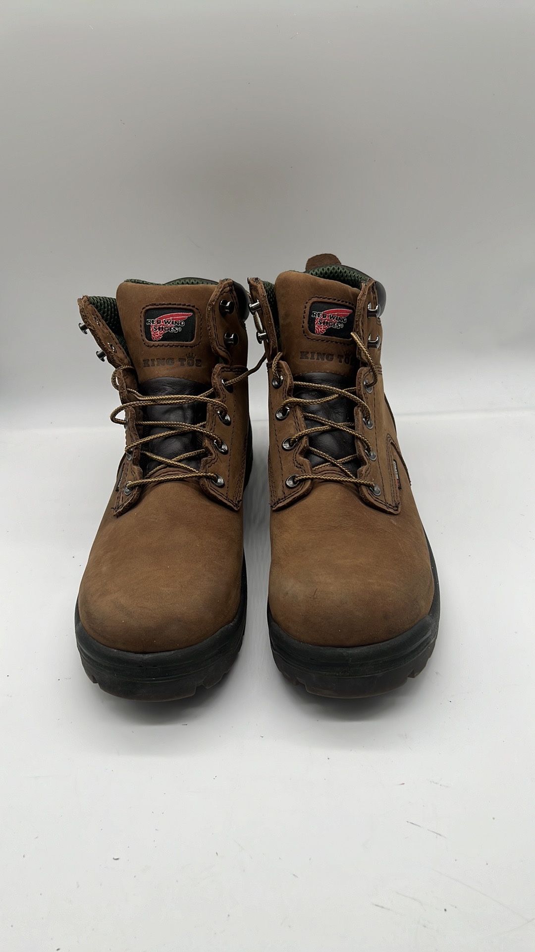 Red Wing King Toe Work Boots 435 Size 105 H Rich Brown Soft Toe