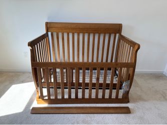 Kahlani 3-in-1 convertible crib & toddler rail