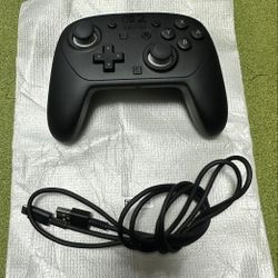Switch 2 Pro Controller With Cord And Box