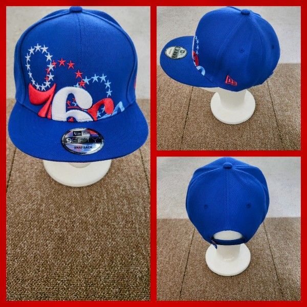 PHILADELPHIA 76ERS NBA BASKETBALL 🏀 SNAPBACK HAT. 