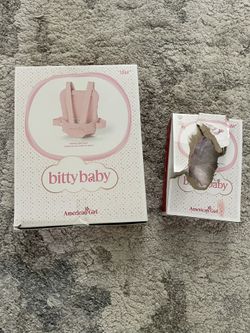 NEW! Baby Carrier and Doll Clothes