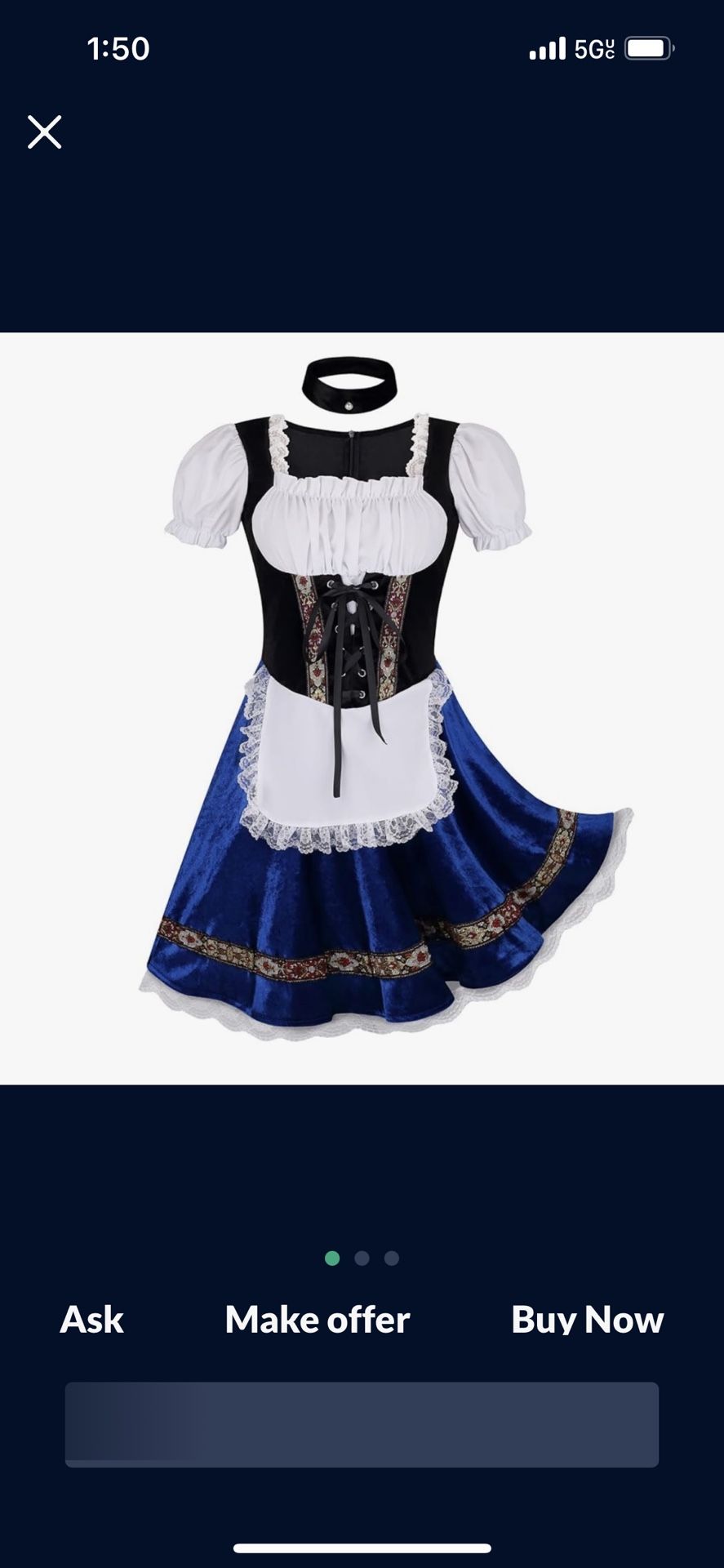 Oktoberfest Dirndl Dress