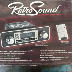 Car Audio Radio System Classic Car Audio