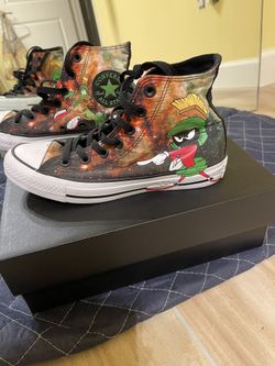 Sz 7 Marvin The Martian High Top Converse