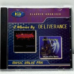Deliverance 2 Albums CD Self-Titled & Weapons of Our Warfare - Christian Metal