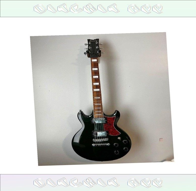 camera training Electric Guitar Rock Hard with Top Sound Quality