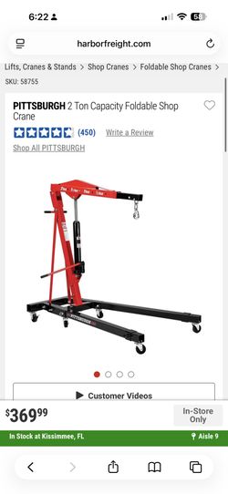 Shop Crane