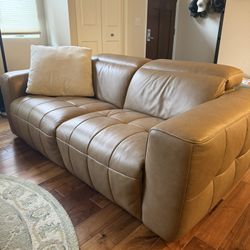 Leather Couch 