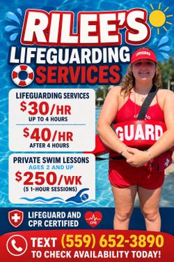 Lifeguarding and swim lessons
