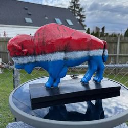 The Red White And Blue Buffalo
