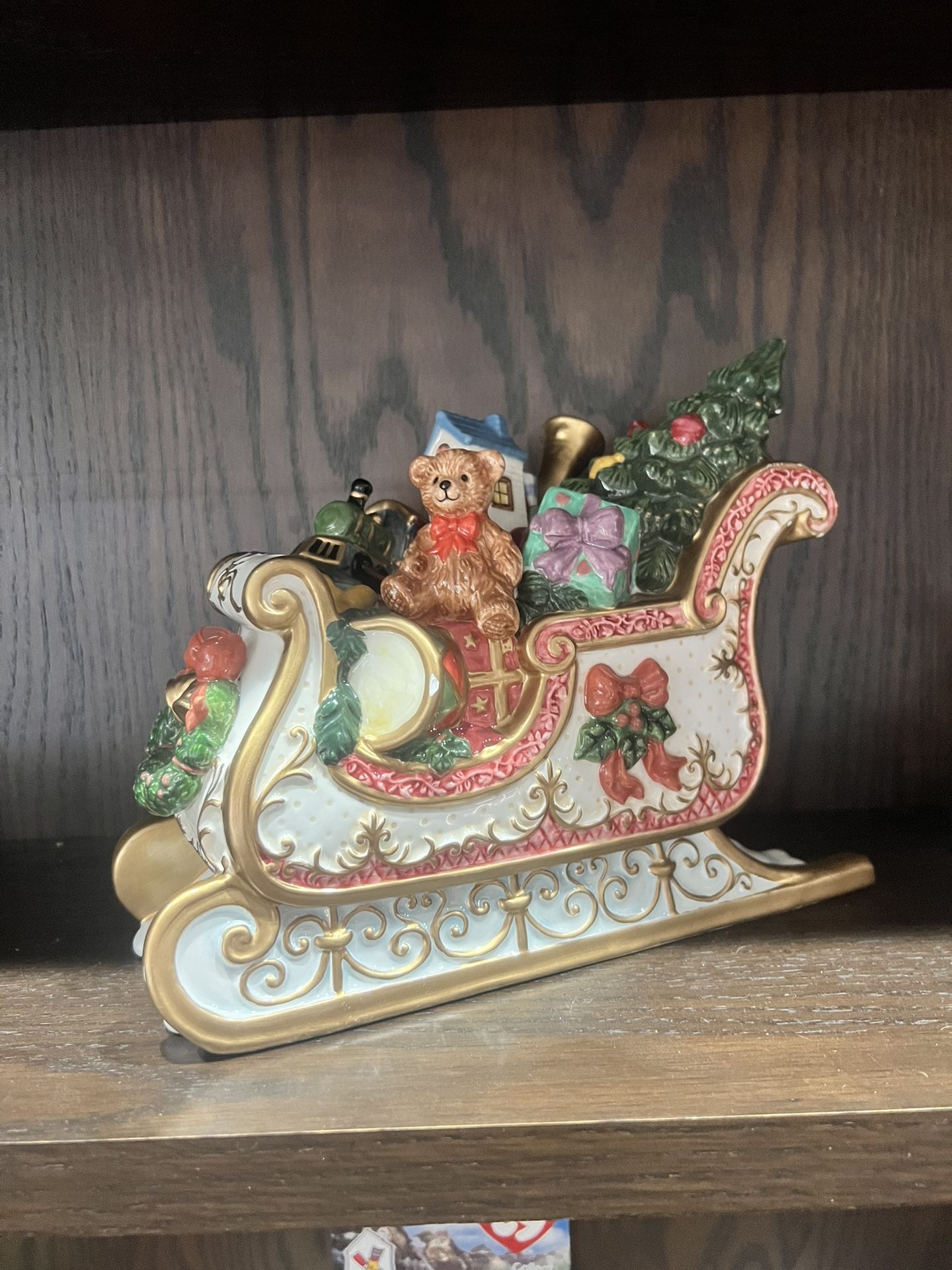 100% porcelain Christmas heirloom Christmas heirloom artifact