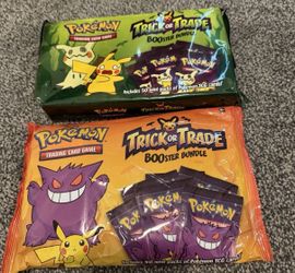 Pokémon TCG Trick or Trade BOOster Bundle x2