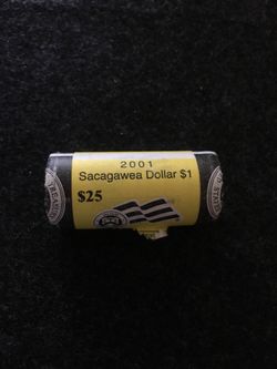 Unopened Sacagawea dollars from mint