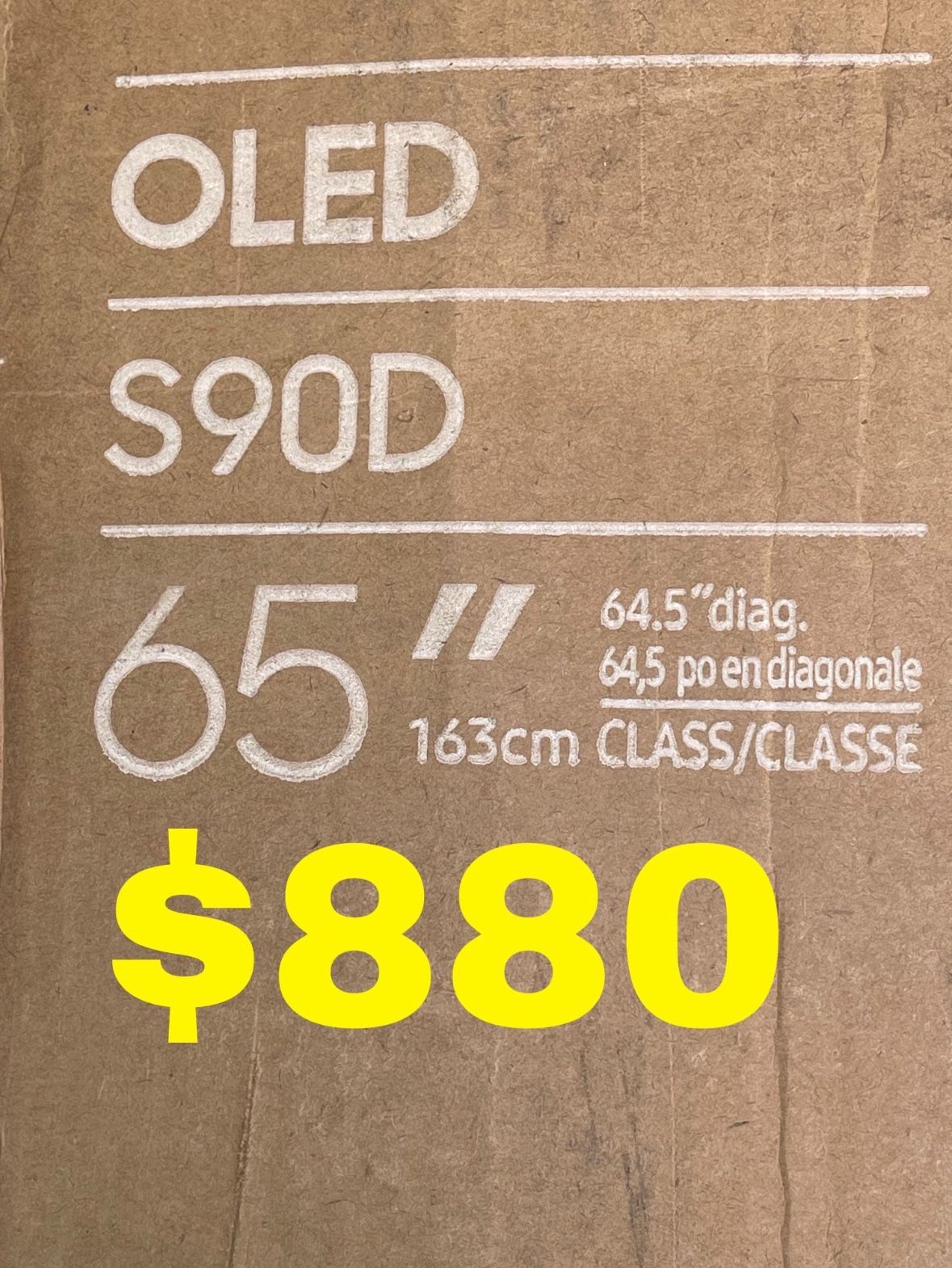 Samsung 65 OLED 144Hz 4k TV