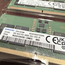 Samsung DDR5 Ram 8Gb (2) 5600B