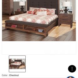 New Classic Furniture Cagney Chestnut Dresser and Mirror