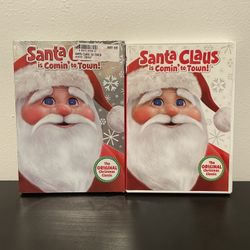 Santa Claus Is Comin' To Town DVD Original Christmas Classic Holo Slipcover 1970
