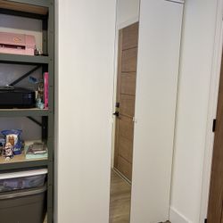 White IKEA VIHALS Wardrobe