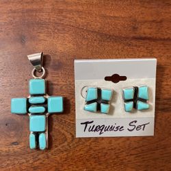 Pendant And Earrings