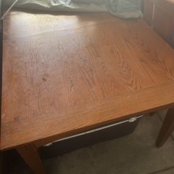 Solid Wood Dining Table 