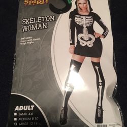 Women’s Skeleton Halloween costume
