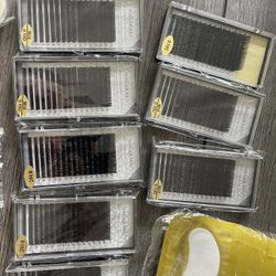 Lash Trays, Lash Tape , Brushes 