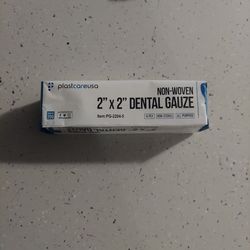 Plastcareusa 2x2 Dental Gauze