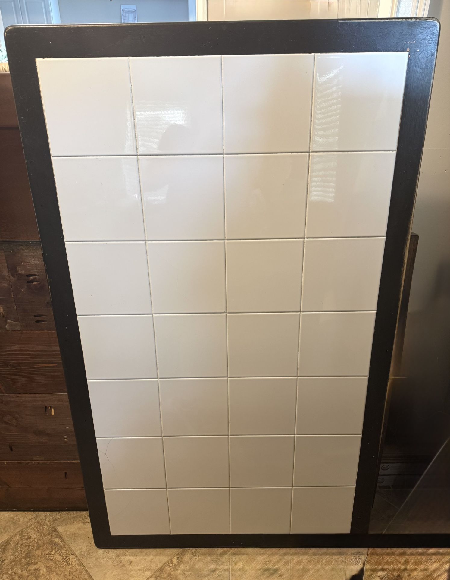Handcrafted Tile Kitchen Table