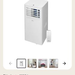 Portable LG AC air conditioning unit 