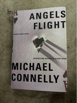 Michael Connelly Angels Flight Harry Bosch Series Hardcover Little, Brown 1999