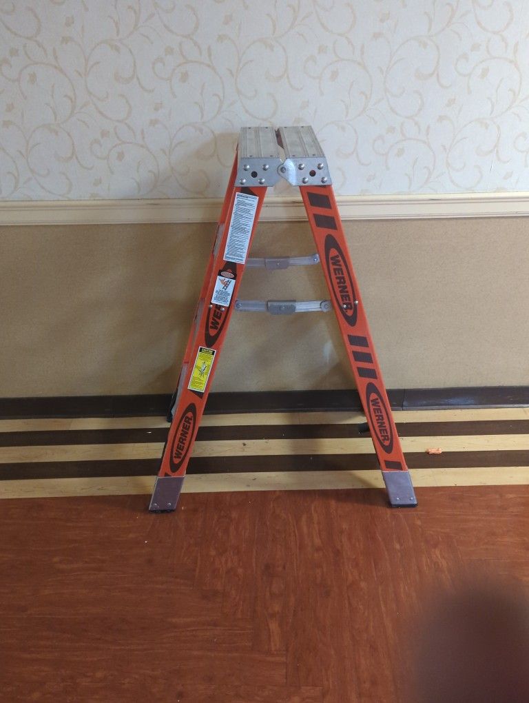 Werner 4' Fiberglass Ladder Only $50