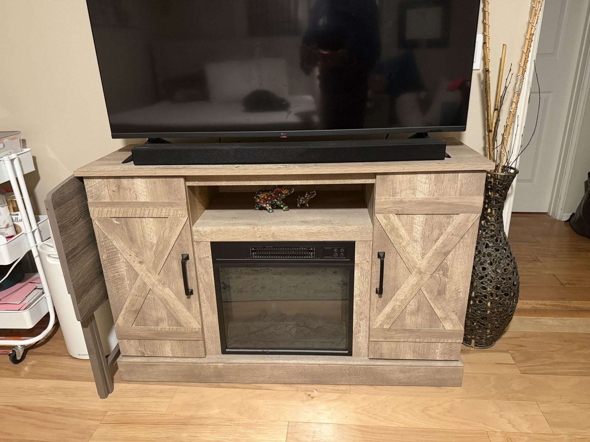 Fireplace And TV Stand For SALE!!