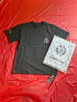 chrome hearts t shirt multi color crosses size small