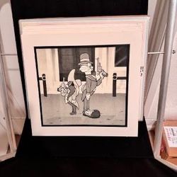 BIN ART BLACK CANVAS DISPLAY STAND - $10