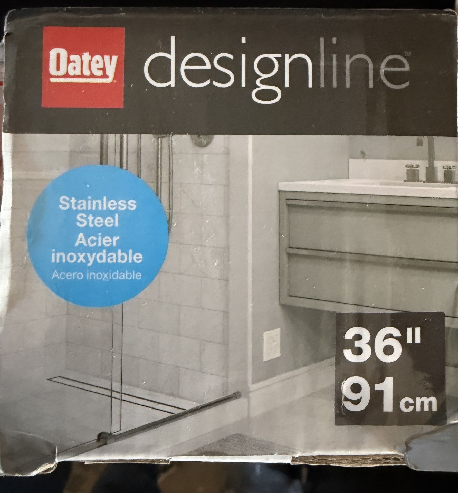 36-in Linear Shower Drain Cover