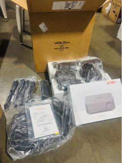 VOLT 4.1 Outdoor Audio System ~ 4 High-Performance Satellite Speakers ~ 4 Satellite Speakers + Outdoor Subwoofer