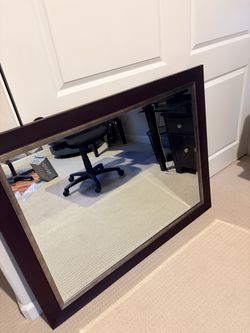 Framed mirror