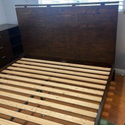 Cal king bed Frame 