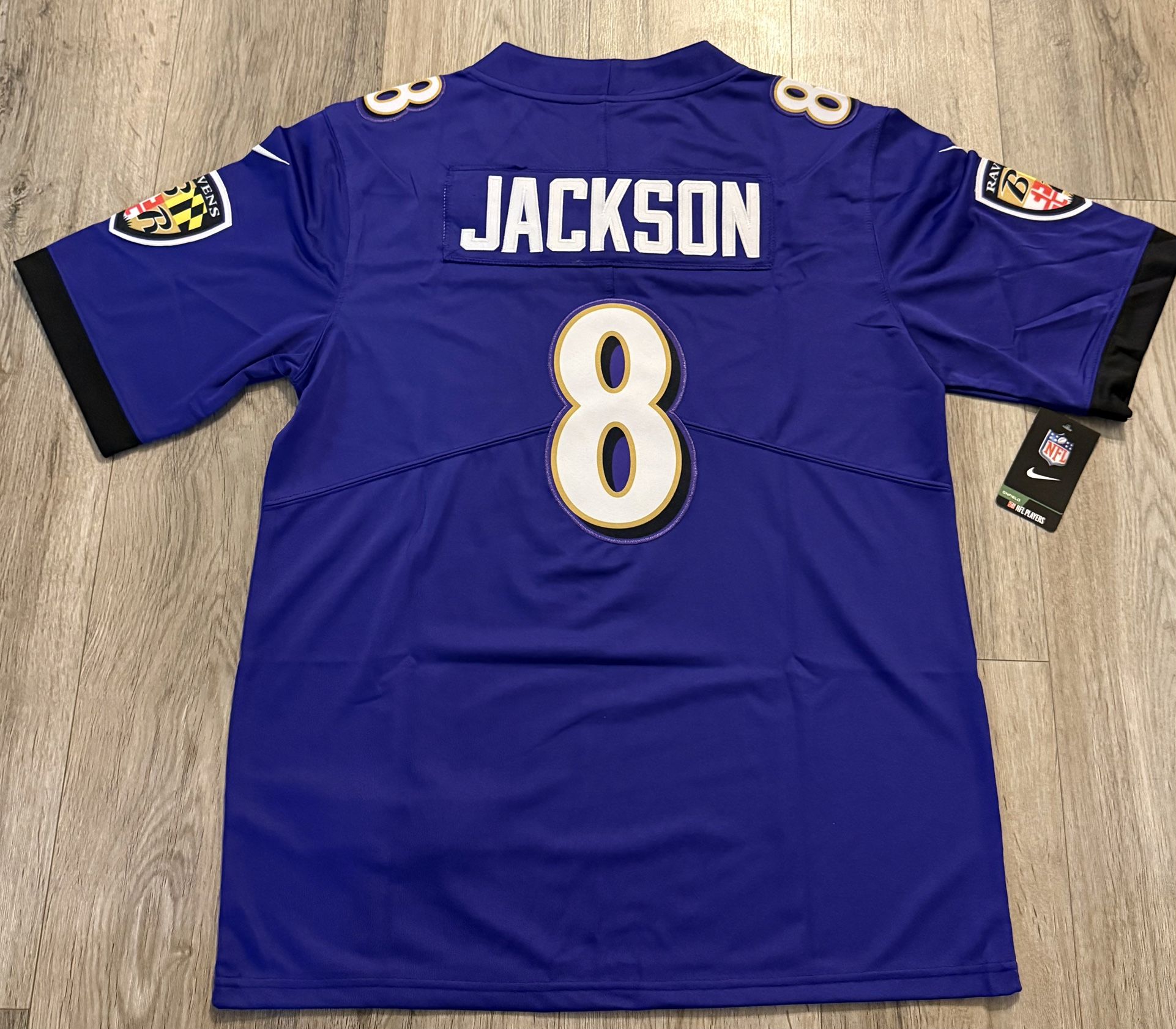 Ravens - Lamar Jackson - All Stitched jersey
