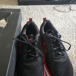 Under Armour Assert 10 Black/Red Athletic Sneakers Size 13