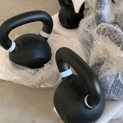 35lb Powder Coated Kettlebell