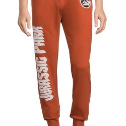 Jurassic Park Men's Logo Metal Vertical Joggers

