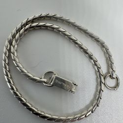 925 Sterling Silver Bracelet 7.25" Elegant Chain Bracelet Women Jewelry Gift