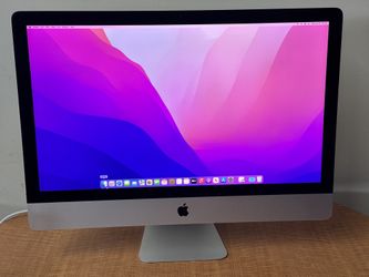 Apple iMac 27" Retina 5K | Core i5 3.2GHz | Late 2015 | 256 SSD | 32GB Ram | Monterey macOS  $229   Graphics AMD Radeon R9 M380 2 GB  Built-in Retina 