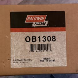 Baldwin OB1308 Lube Filter Base.