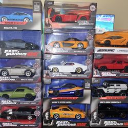 Fast & Furious Collection Cars 